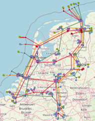 the Netherlands-II3050-Mobility network template in the MultiModel